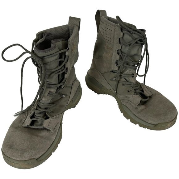 Nike SFS Special Field Boot Men Size 8 Military 8" Desert Boots Green AO7507-201 - Picture 6 of 12